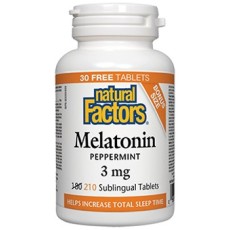 내추럴팩토스 멜라토닌 Melatonin 3mg 180정