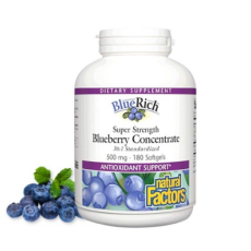 네추럴팩터스 블루베리 캡슐 Blueberry 500mg 180정