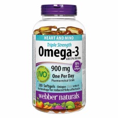 웨버네츄럴 3배 강력 피쉬오일 오메가3 Omega-3 900mg 200정