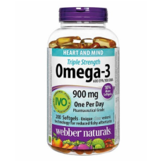 웨버네츄럴 3배 강력 오메가3 Omega-3 900mg 200정