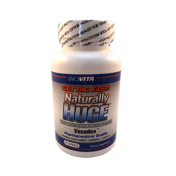 내추럴리 휴지 남성확대제 Naturally HUGE~ Get Big Fast 60정