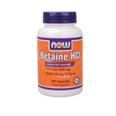 나우 베타인 HCL (Betaine HCl) 648mg 120정