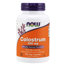 나우 초유(콜로스트럼) Now Colostrum 500mg 120정